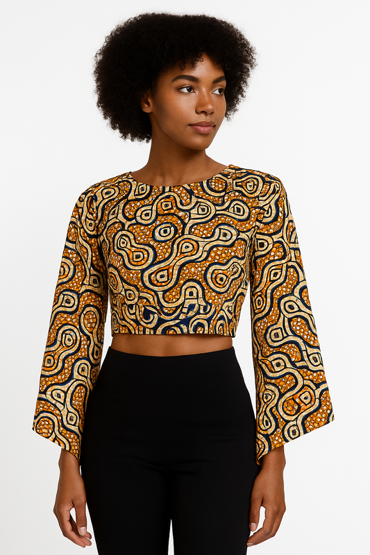 Haut Crop Top Fay's FOREST