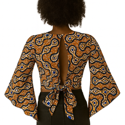 Haut Crop Top Fay's FOREST